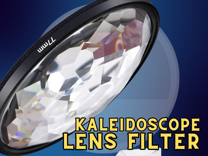 Kaleidoscope lens filter