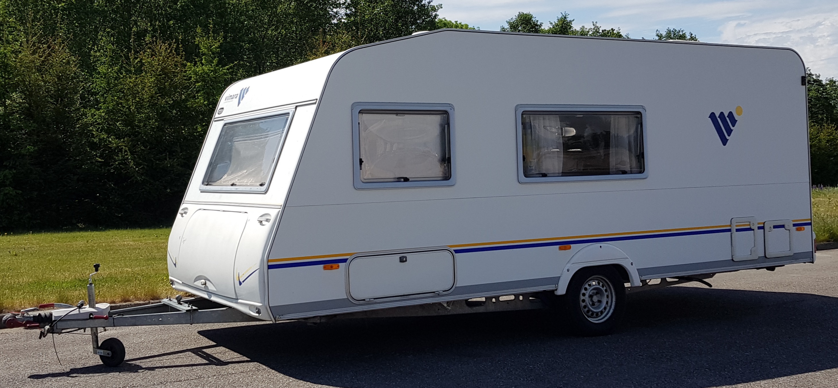 Knaus vimara barnkammarvagn uthyres