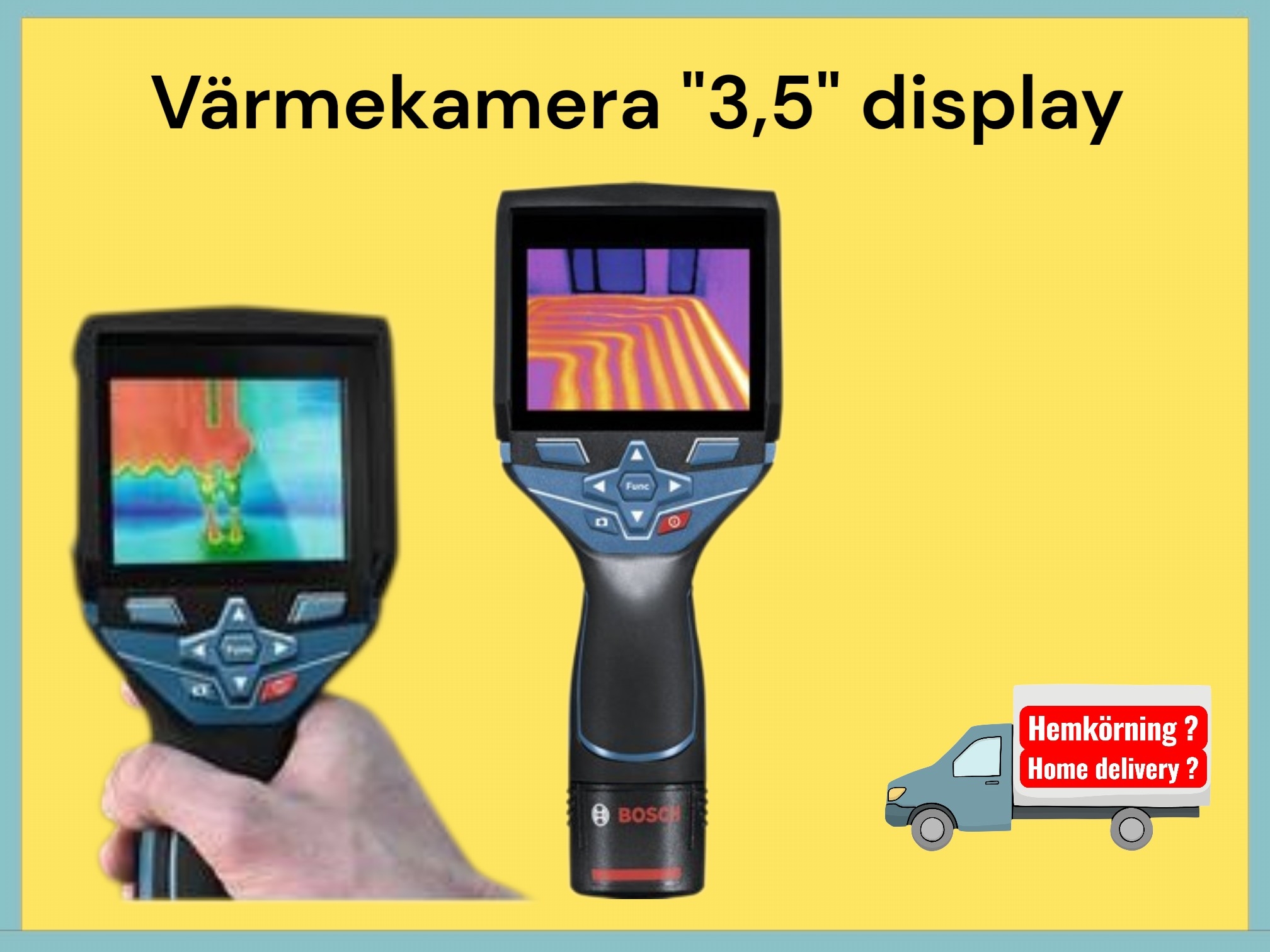Värmekamera proffs från bosch