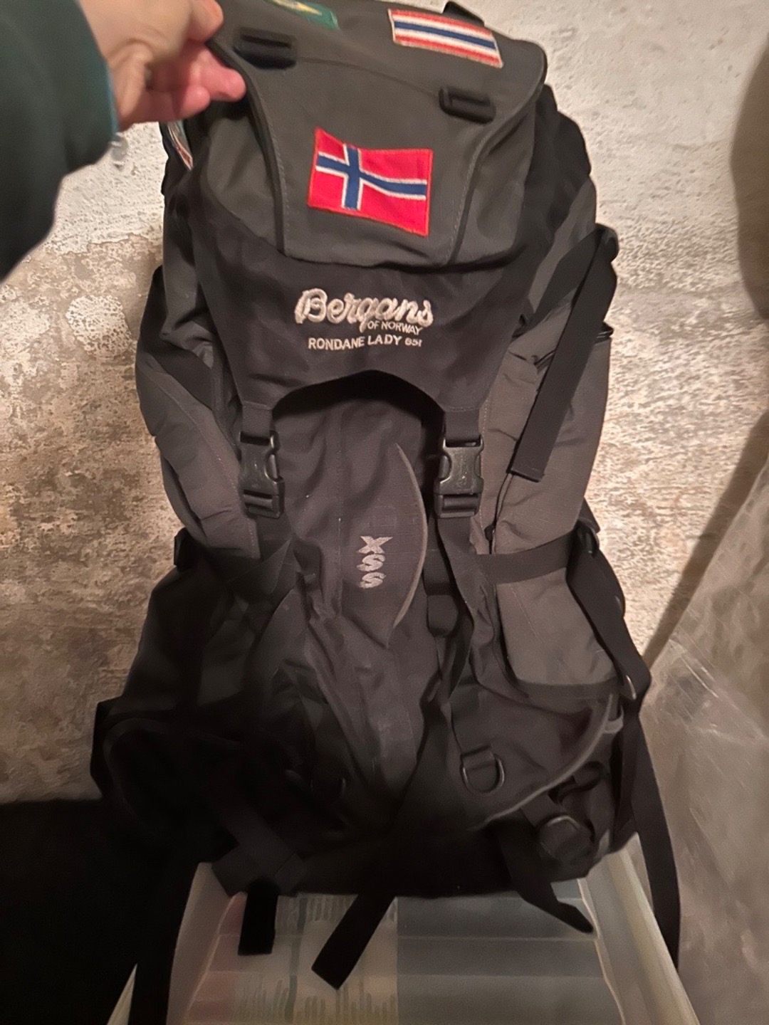 Bergans 65l woman tursekk/backpacking 
