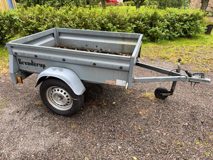 Brenderup släp obromsat