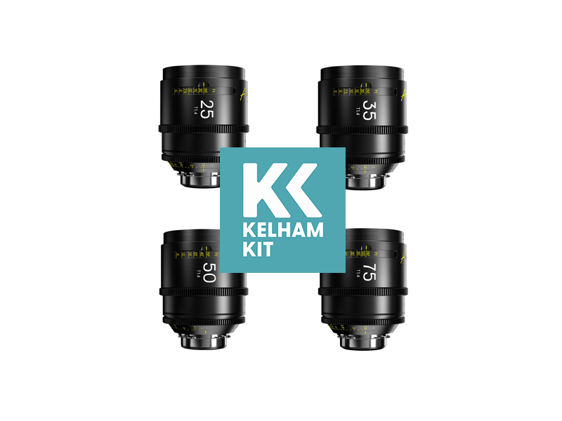 Dzo arles lens kit - 25, 35, 50, 75mm t1.4 - metric - pl mount