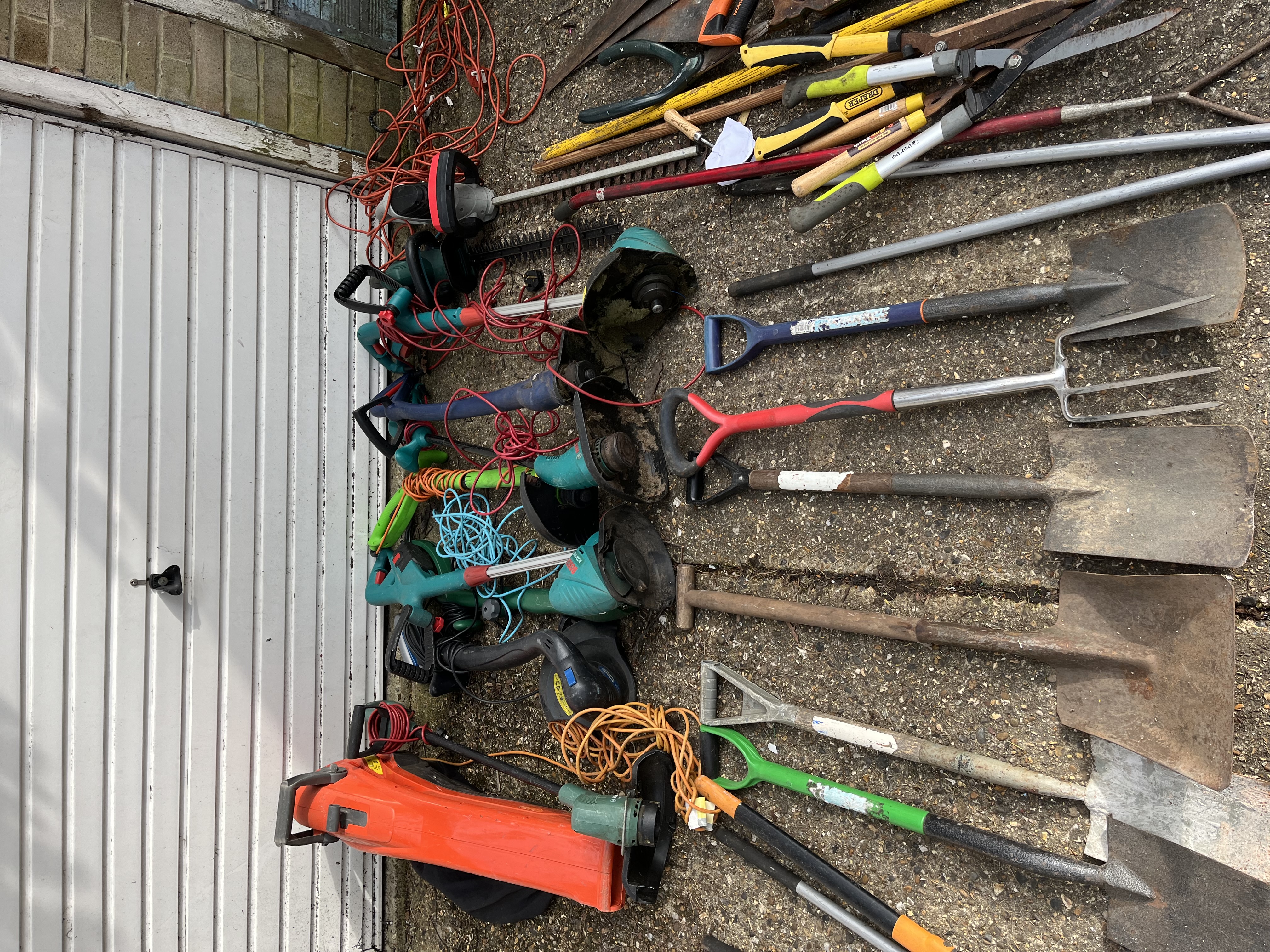 Lawn mower & gardeing tools