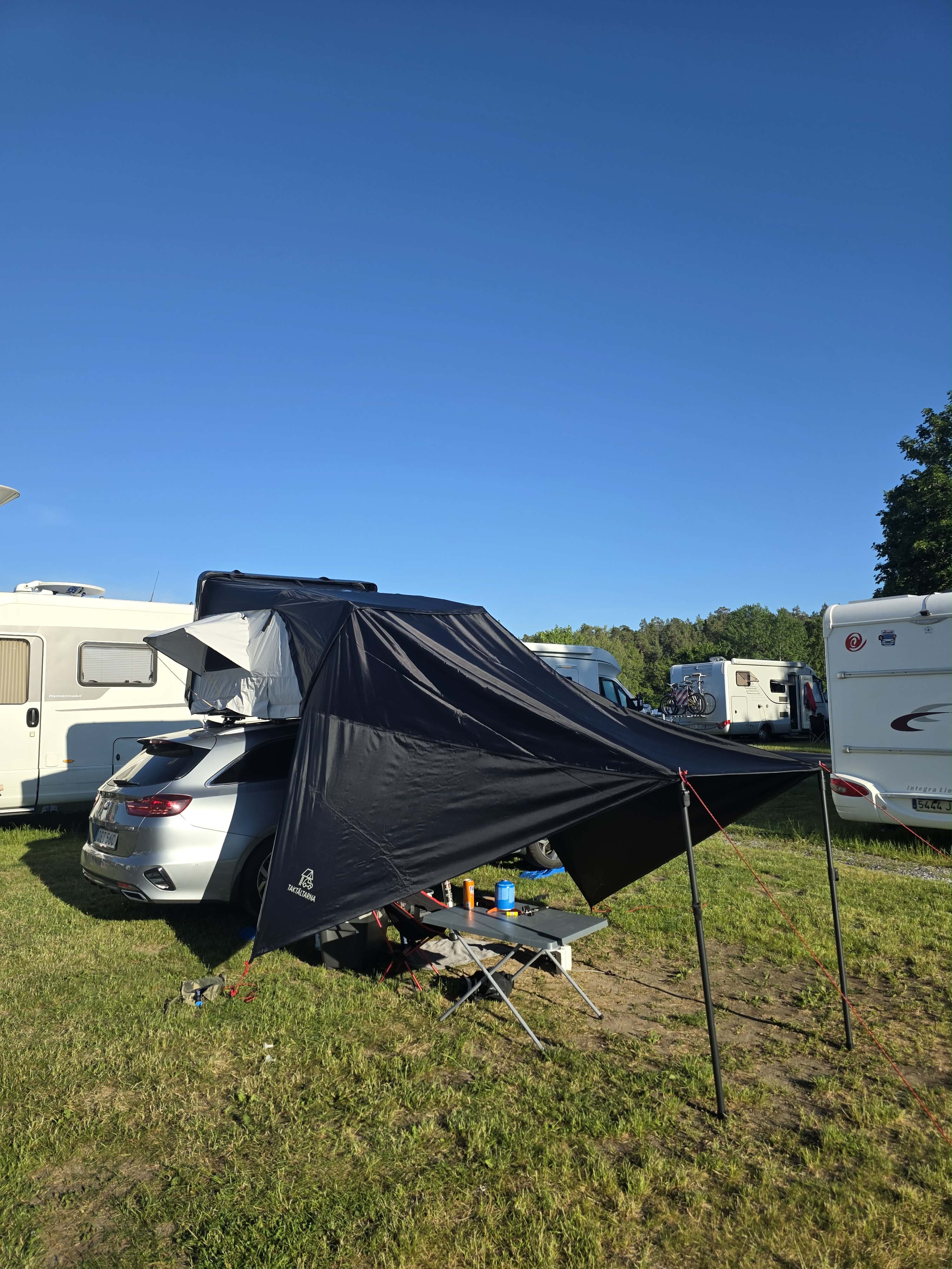 Tarp till taktält