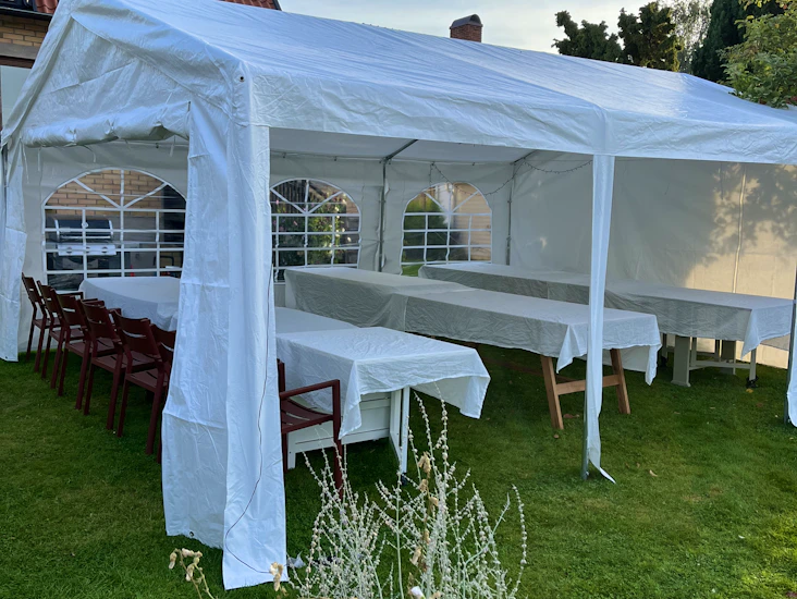 Partytält 5x6 m