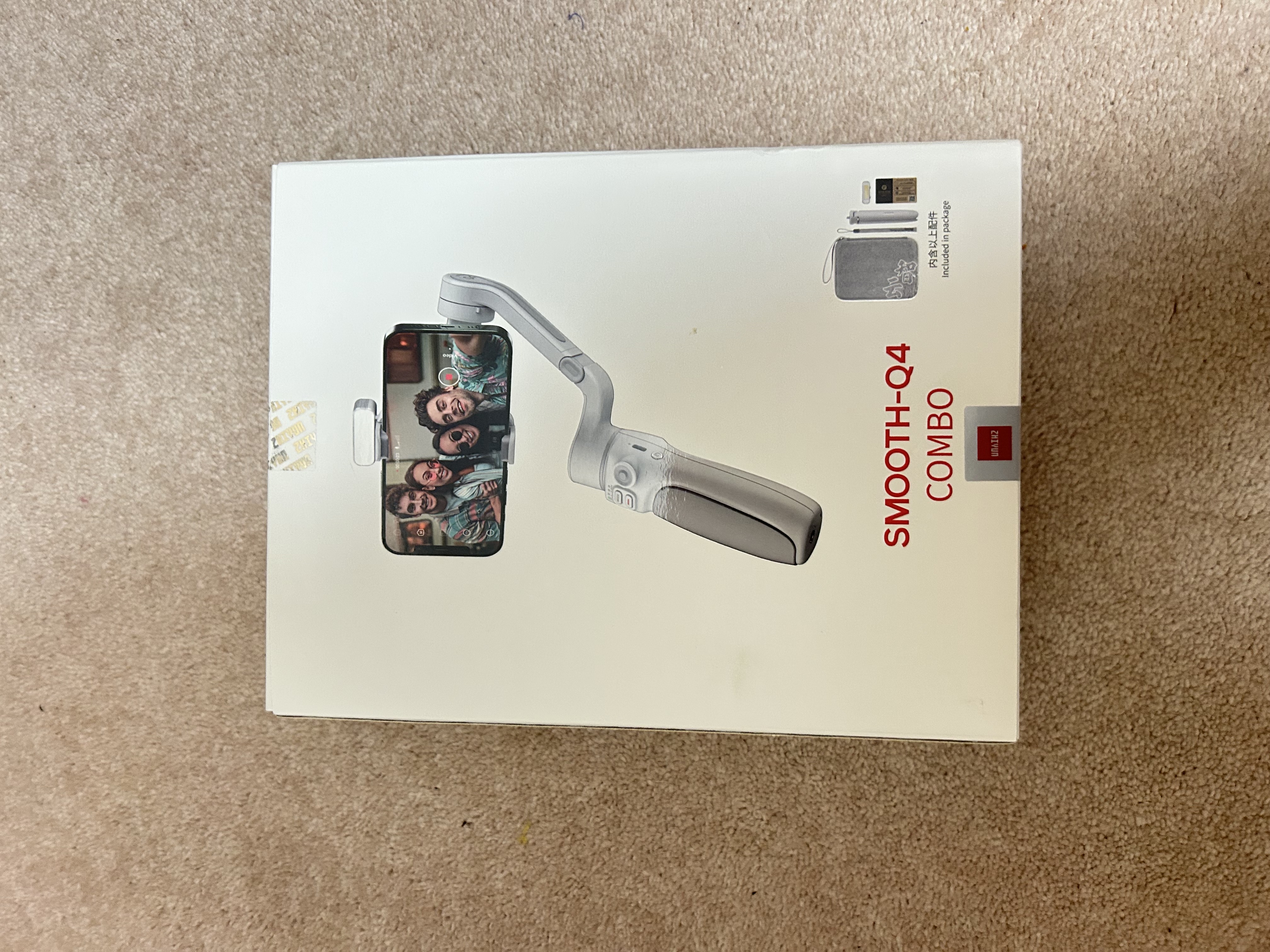 Zhiyun  smooth q-4 combo for hire, professional shots made