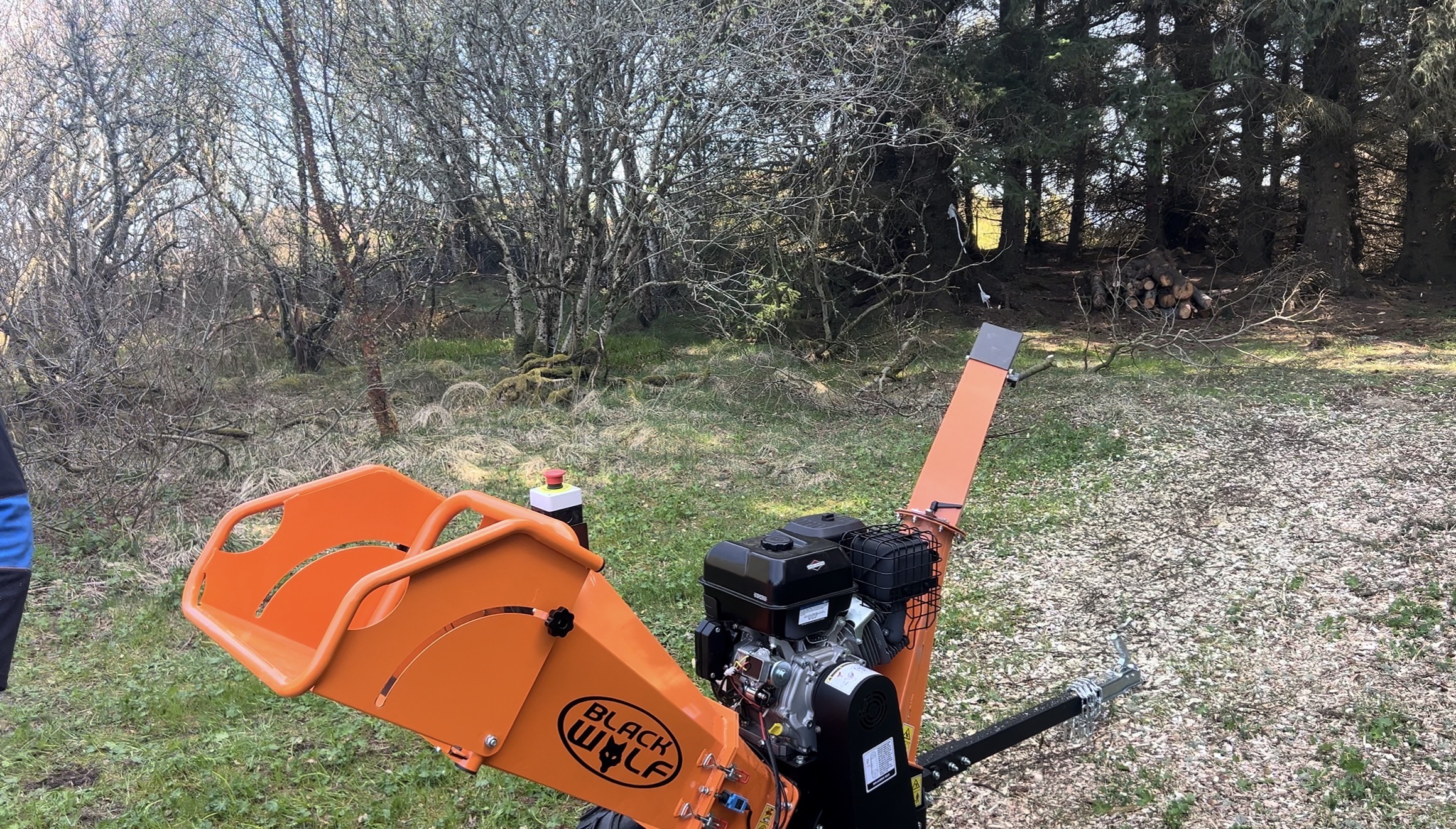 Flishugger black wolf – kraftig bensin (13,5 hk)