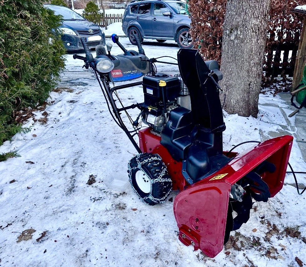 Snöslunga toro max power 1128.