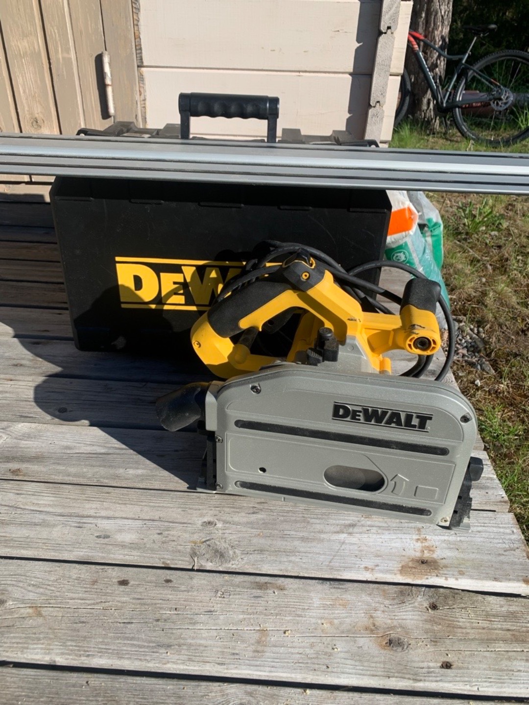 Cirkelsåg sänksåg med skena 1,5m dws520