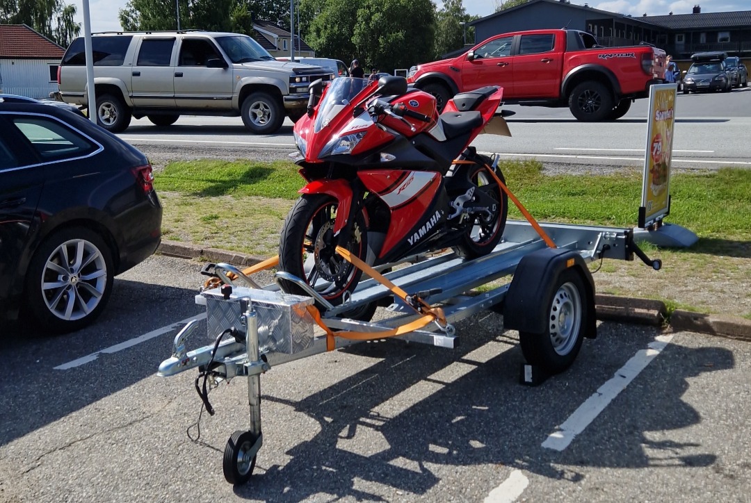 Brenderup mc-henger for inntil 2 sykler