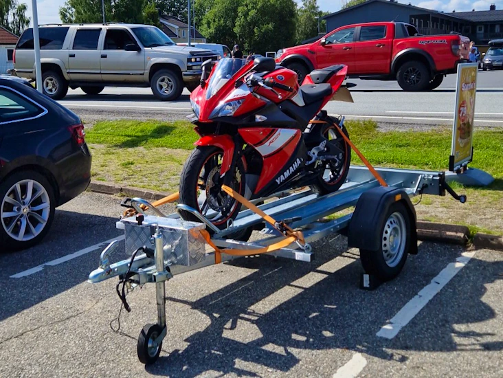 Brenderup mc-henger for inntil 2 sykler