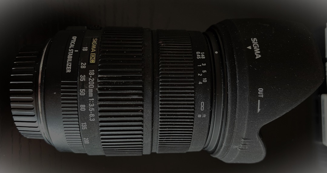 Sigma 18-200 f/3,5-6,3 dc for olympus 