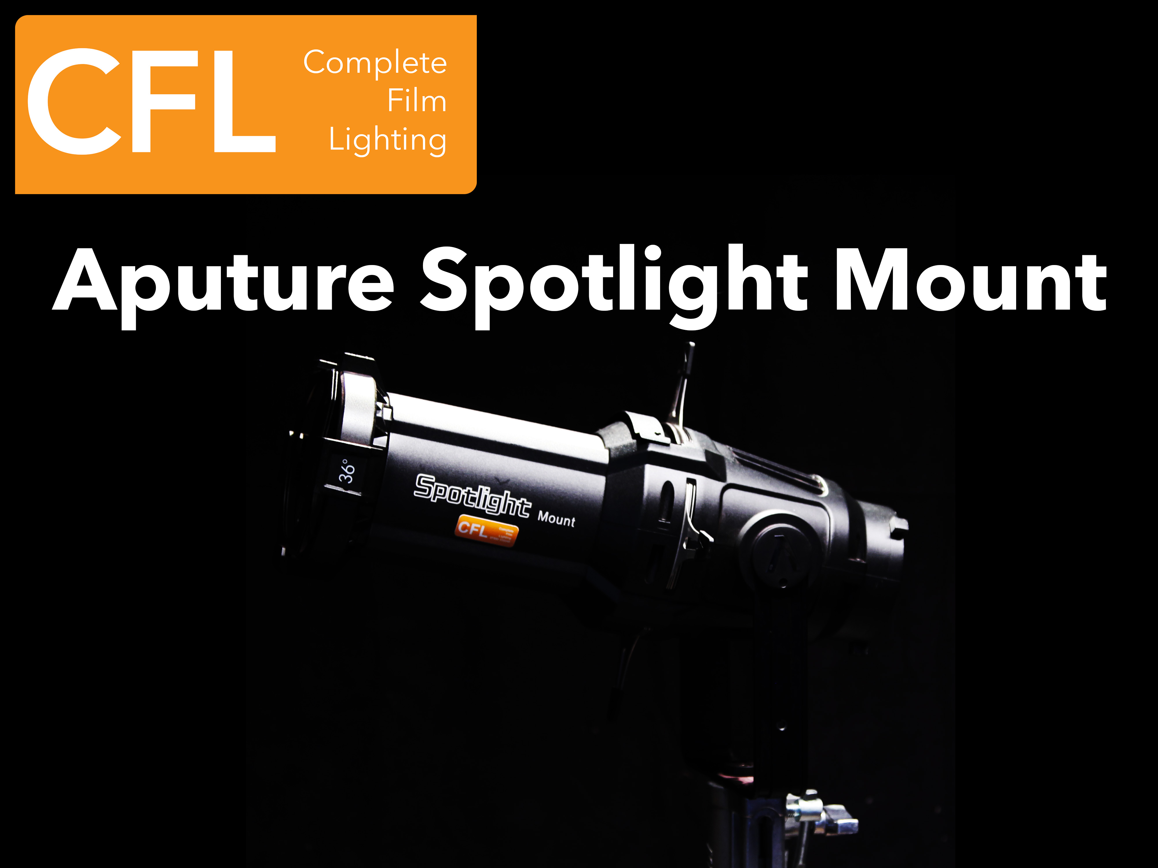 Aputure spotlight mount - 36 degrees