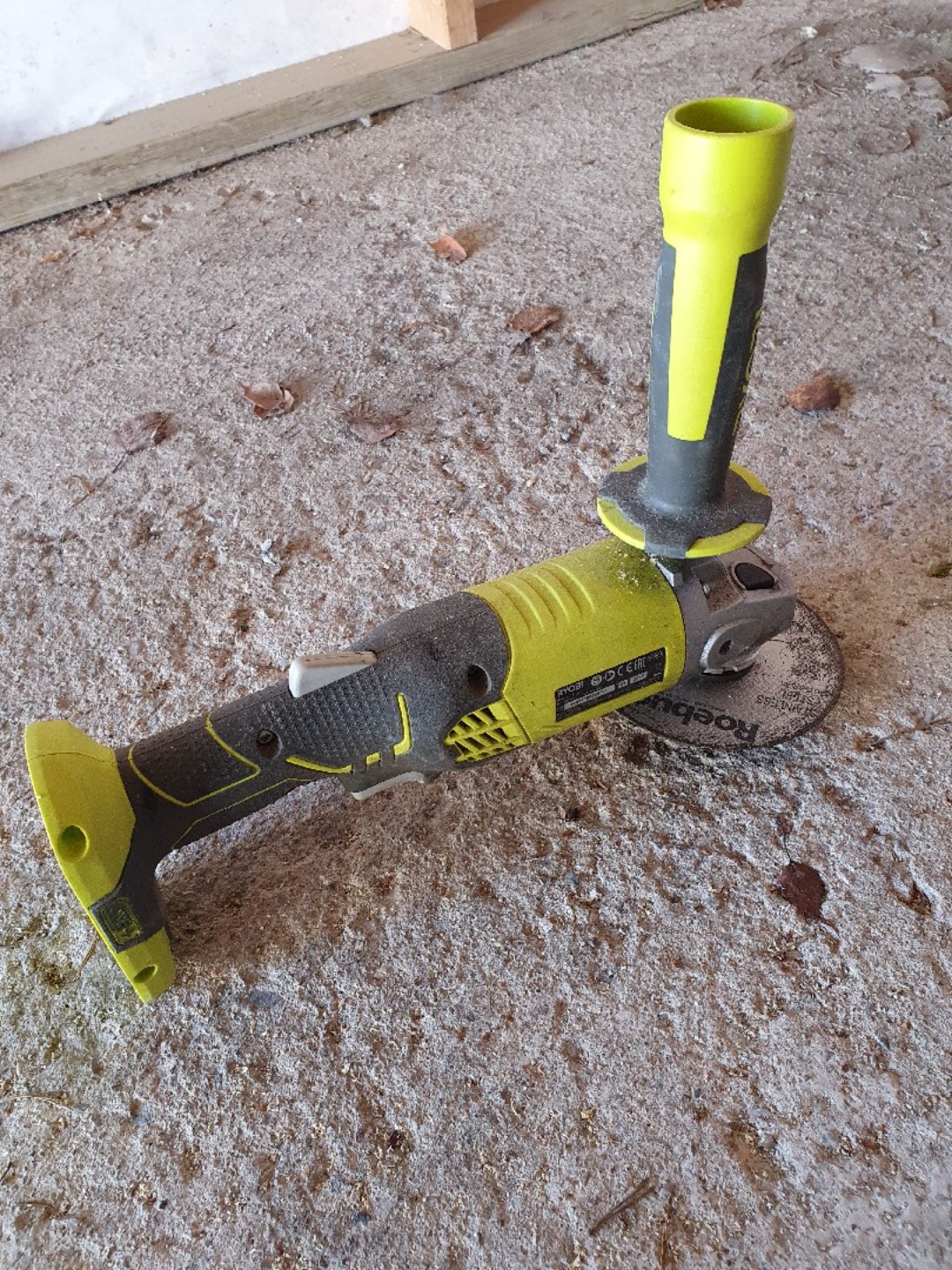 Ryobi vinkelsliper. 