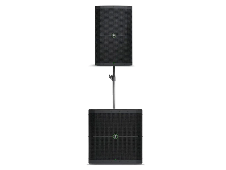 Mackie thrash212 go + mackie thump 118s subwoofer