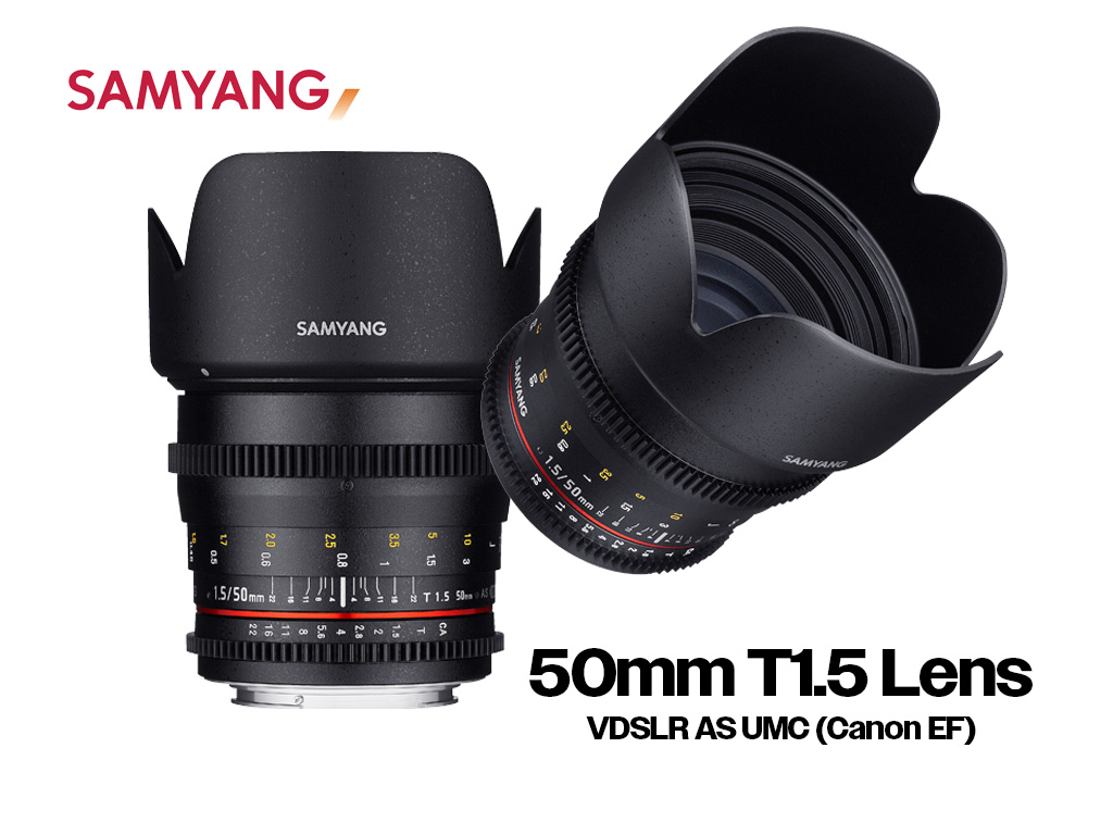 Samyang 50mm t1.5 vdslr as umc