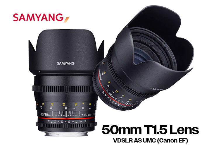 Samyang 50mm t1.5 vdslr as umc