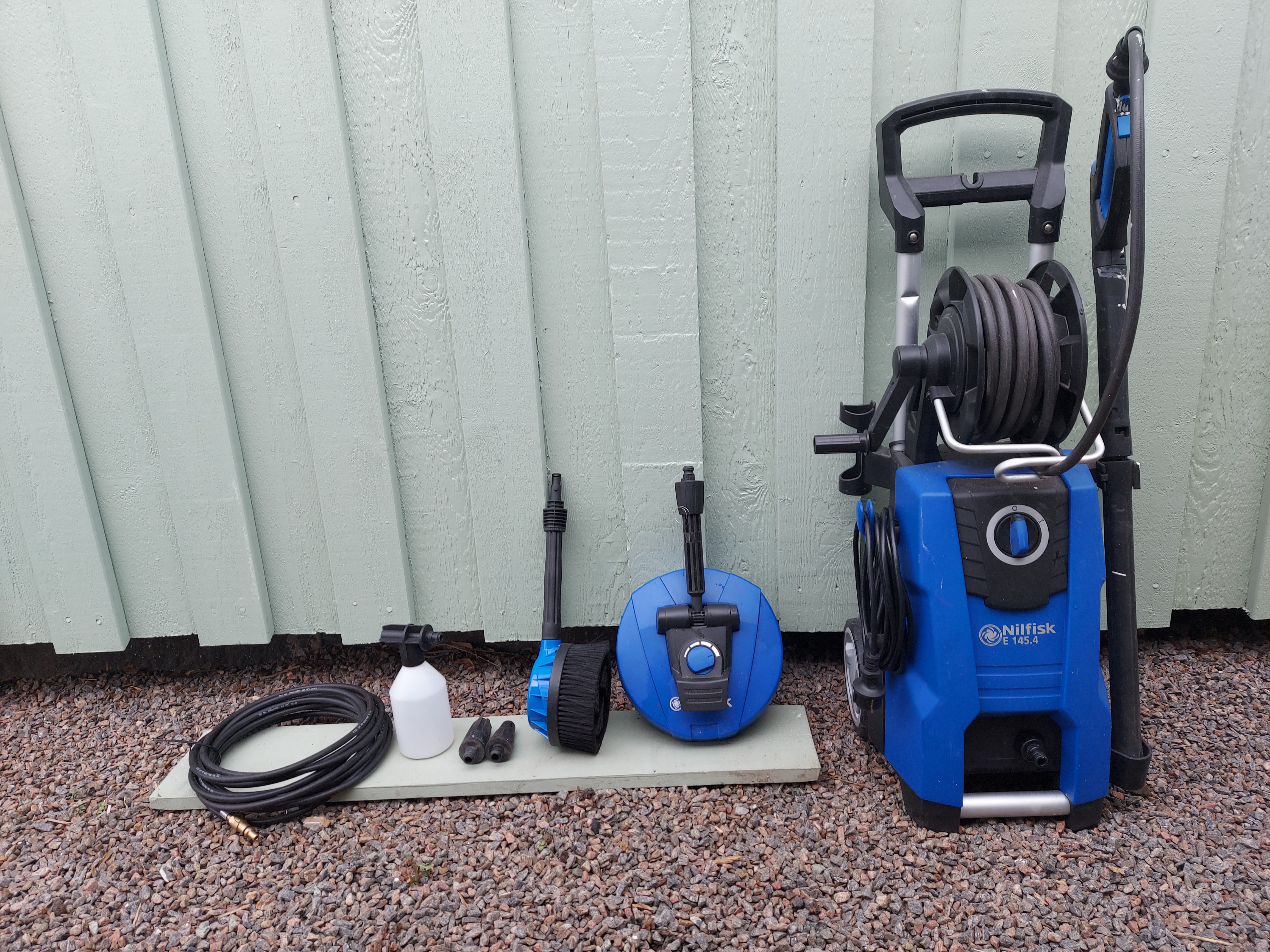 Högtryckstvätt nilfisk e145.4 + tillbehör