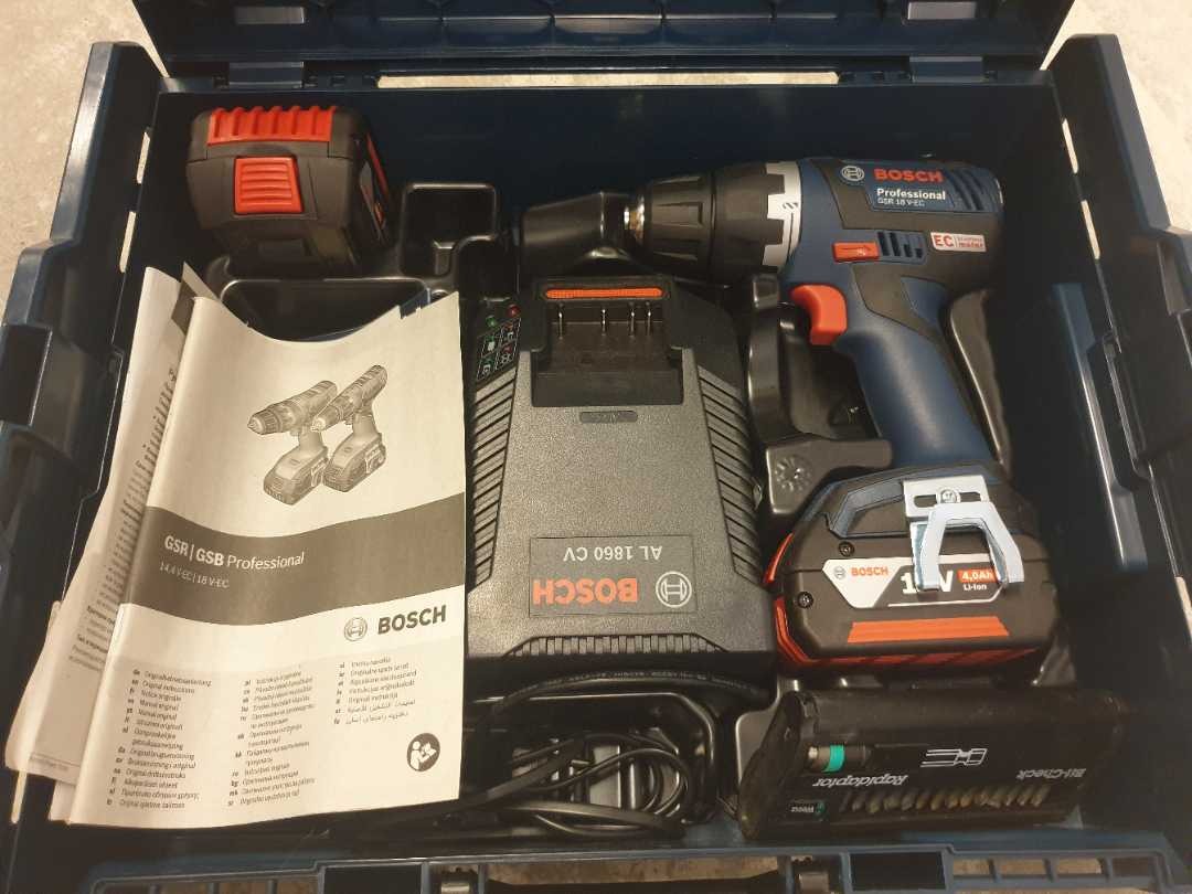 Bosch pro m. två batterier