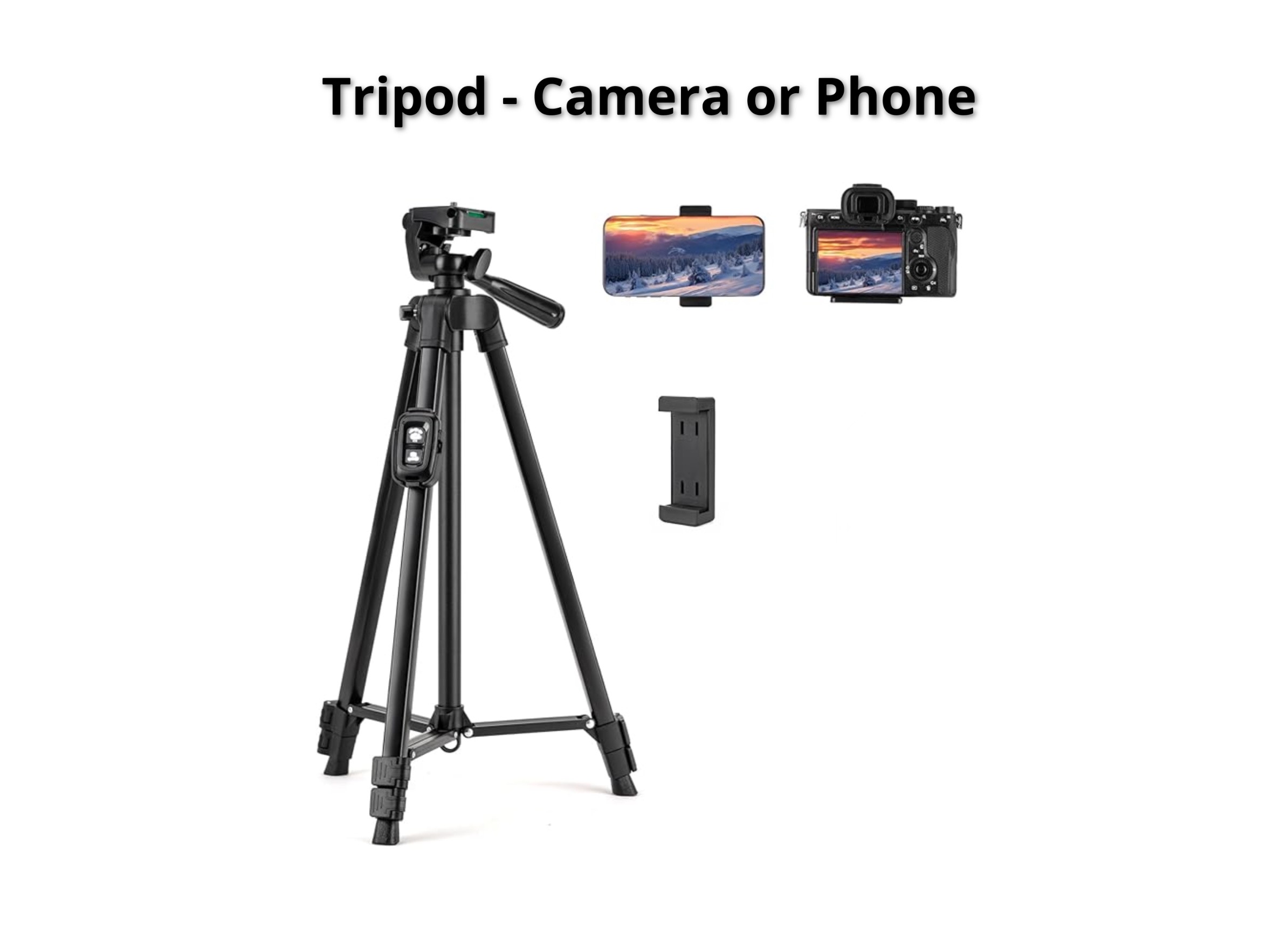 Tripod adjustable legs