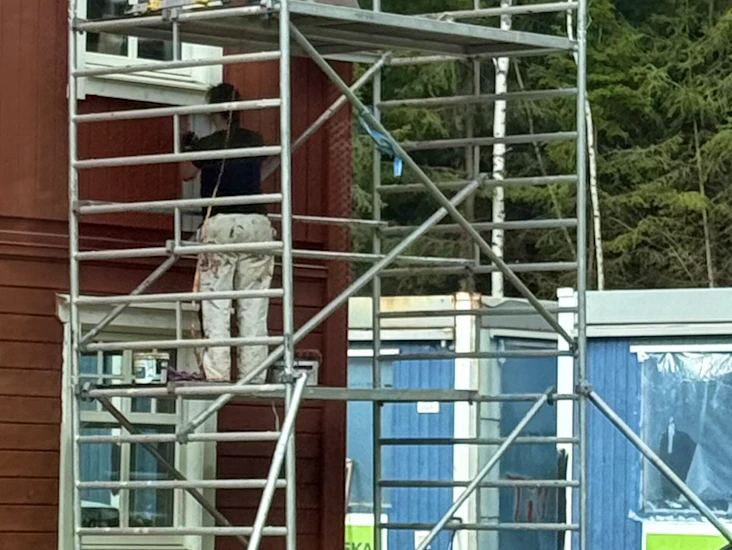 Rullställning med 2 plattformar