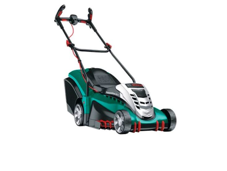 Elektrisk gräsklippare och trimme