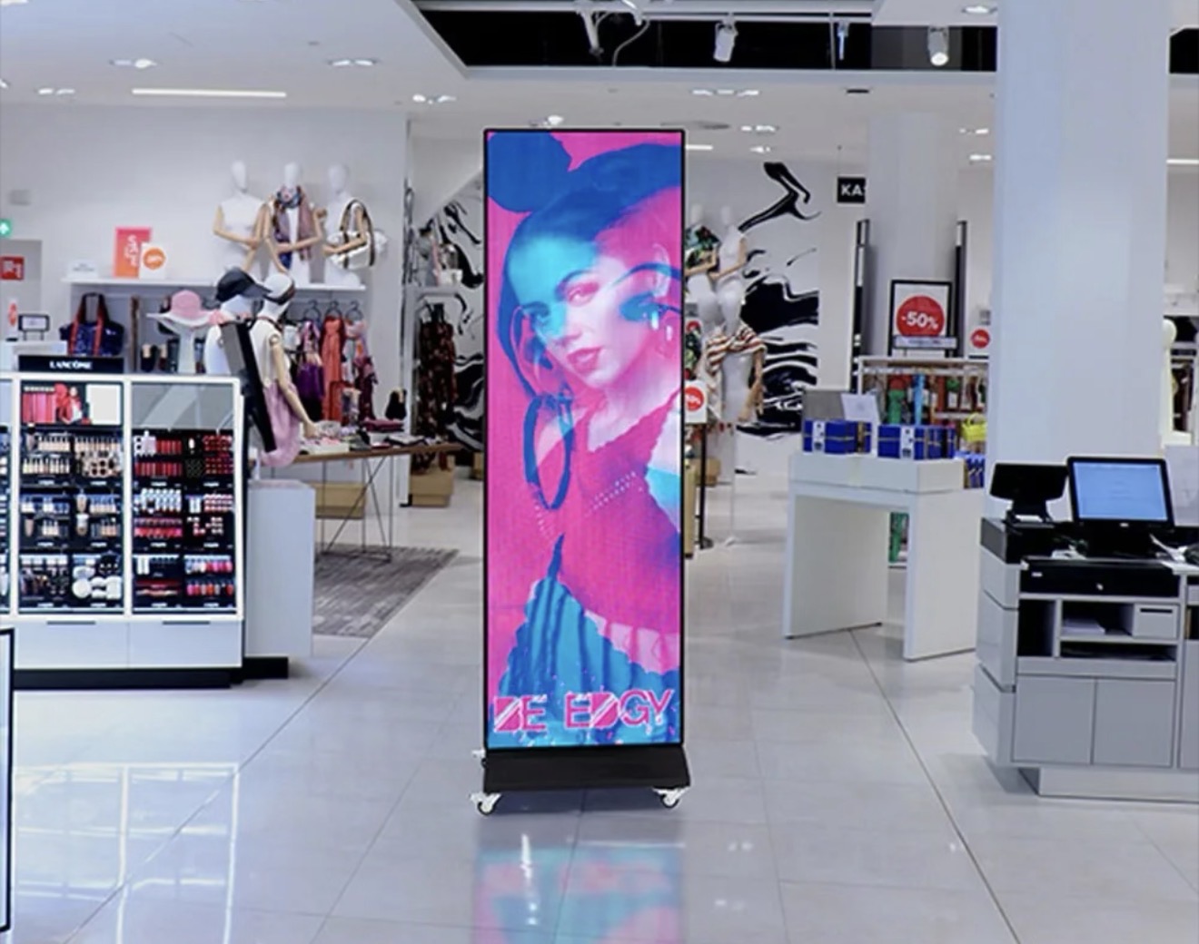 Advertising  p1,8 led screen