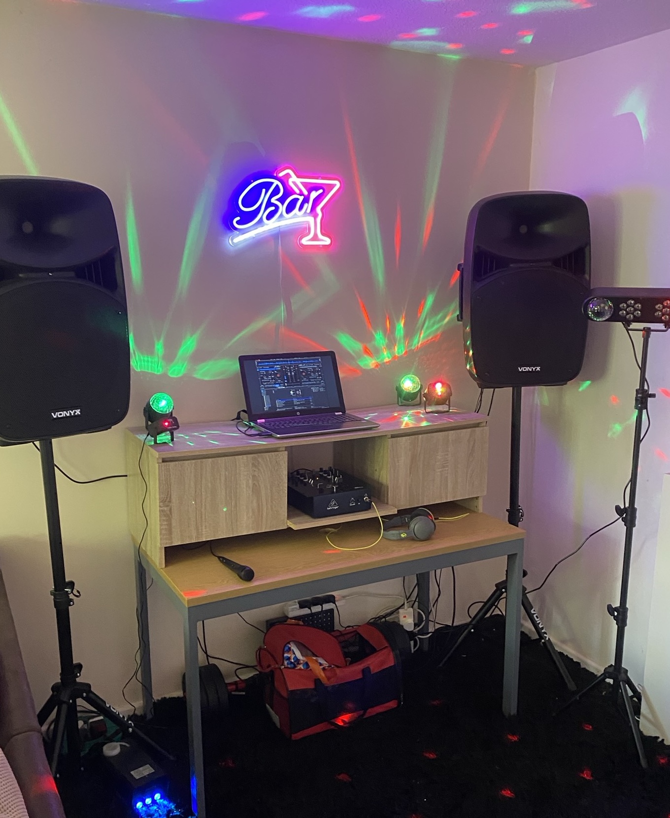 Mobile disco diy 