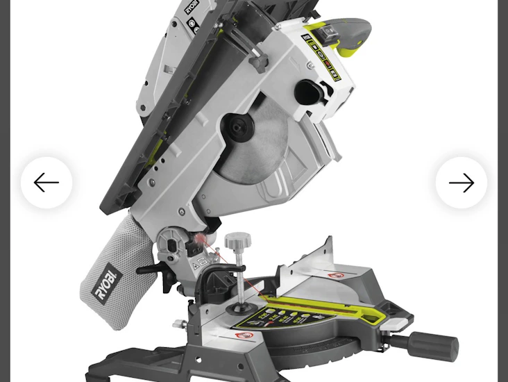 Ryobi kombinasjon/klyv/kapp- og gjersag