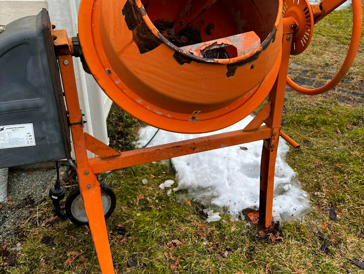 Betongblander leies ut