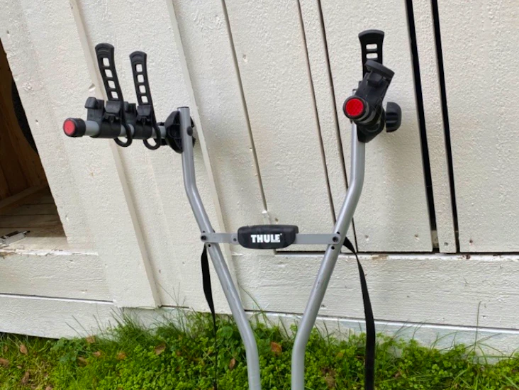 Sykkelstativ for to sykler