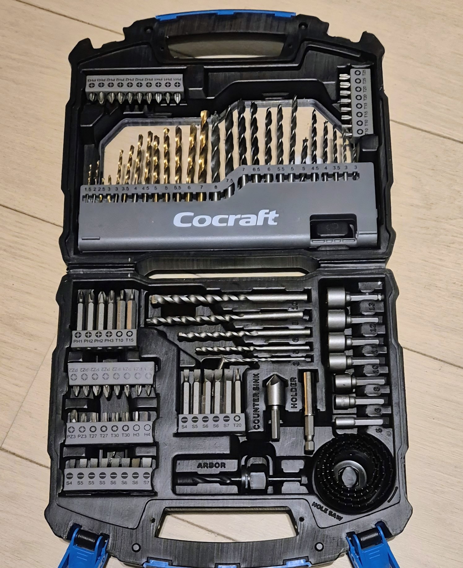 Cocraft bor-/bits-/hylsesett 99 deler