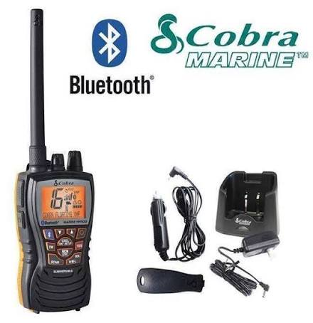 Vhf bärbar, flytande med gps, bluetooth, dsc