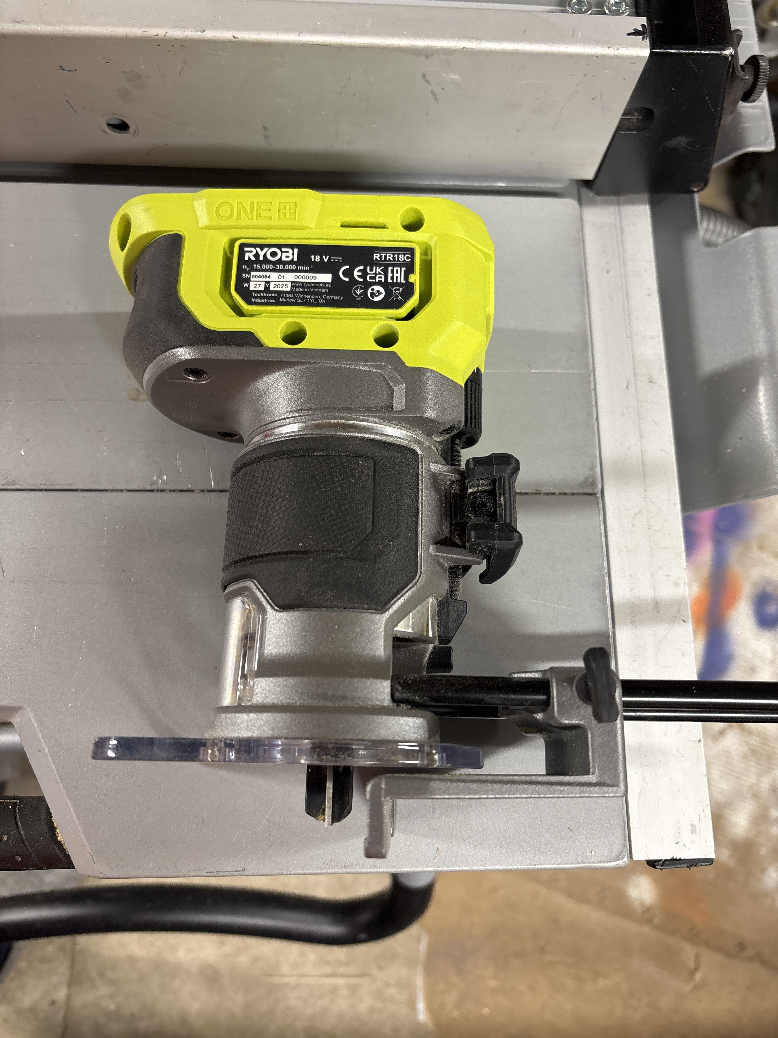 Handöverfräs - ryobi 