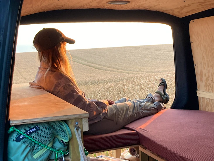 Transporter campervan til utleie