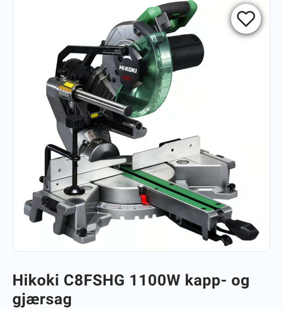 Hikoki kapp- og gjærsag