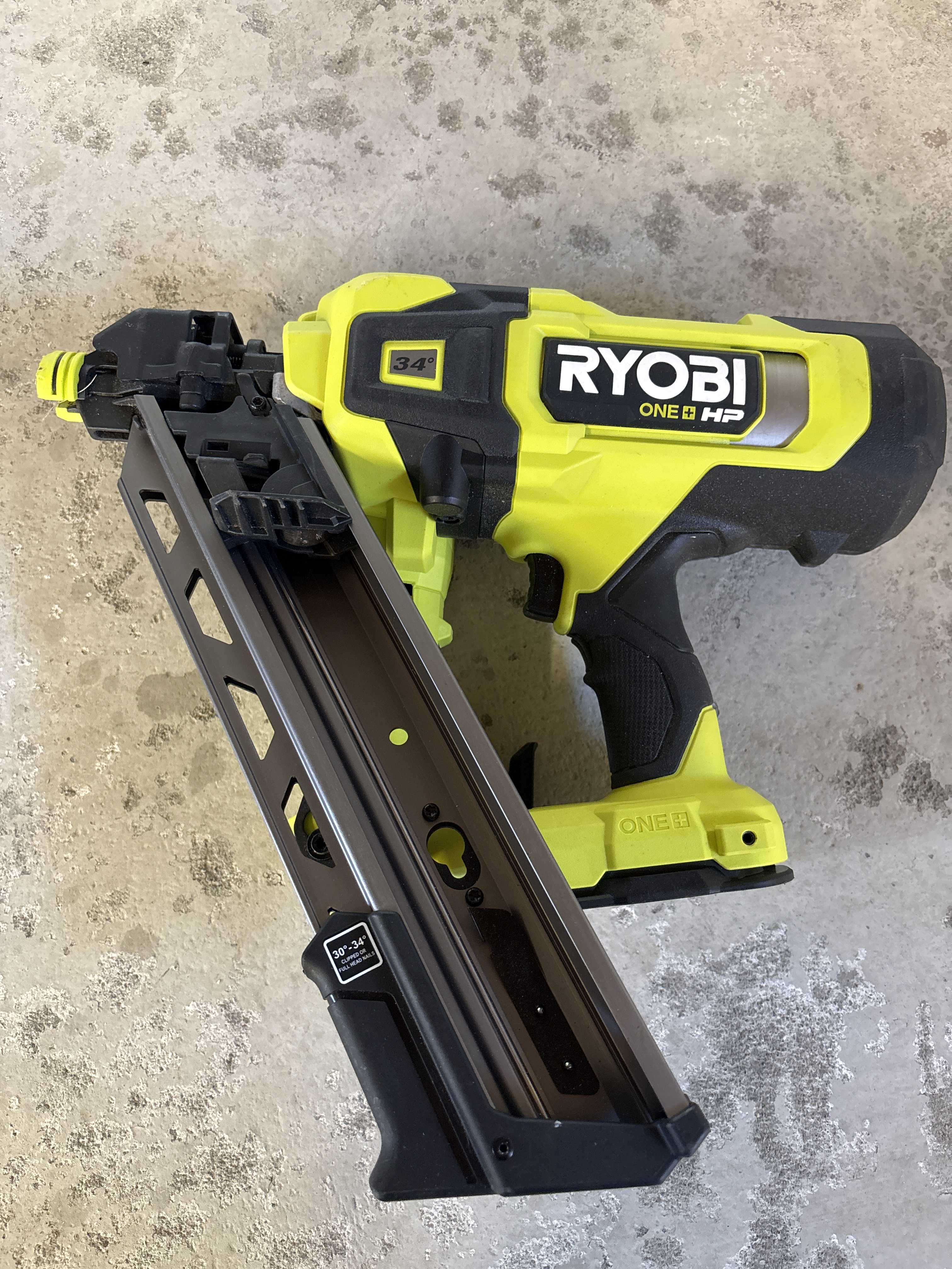 Ryobi spikerpistol batteri 30-34