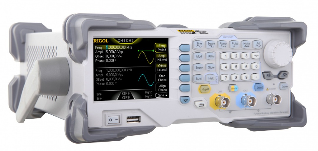 Två-kanals 30 mhz multifunktion generator