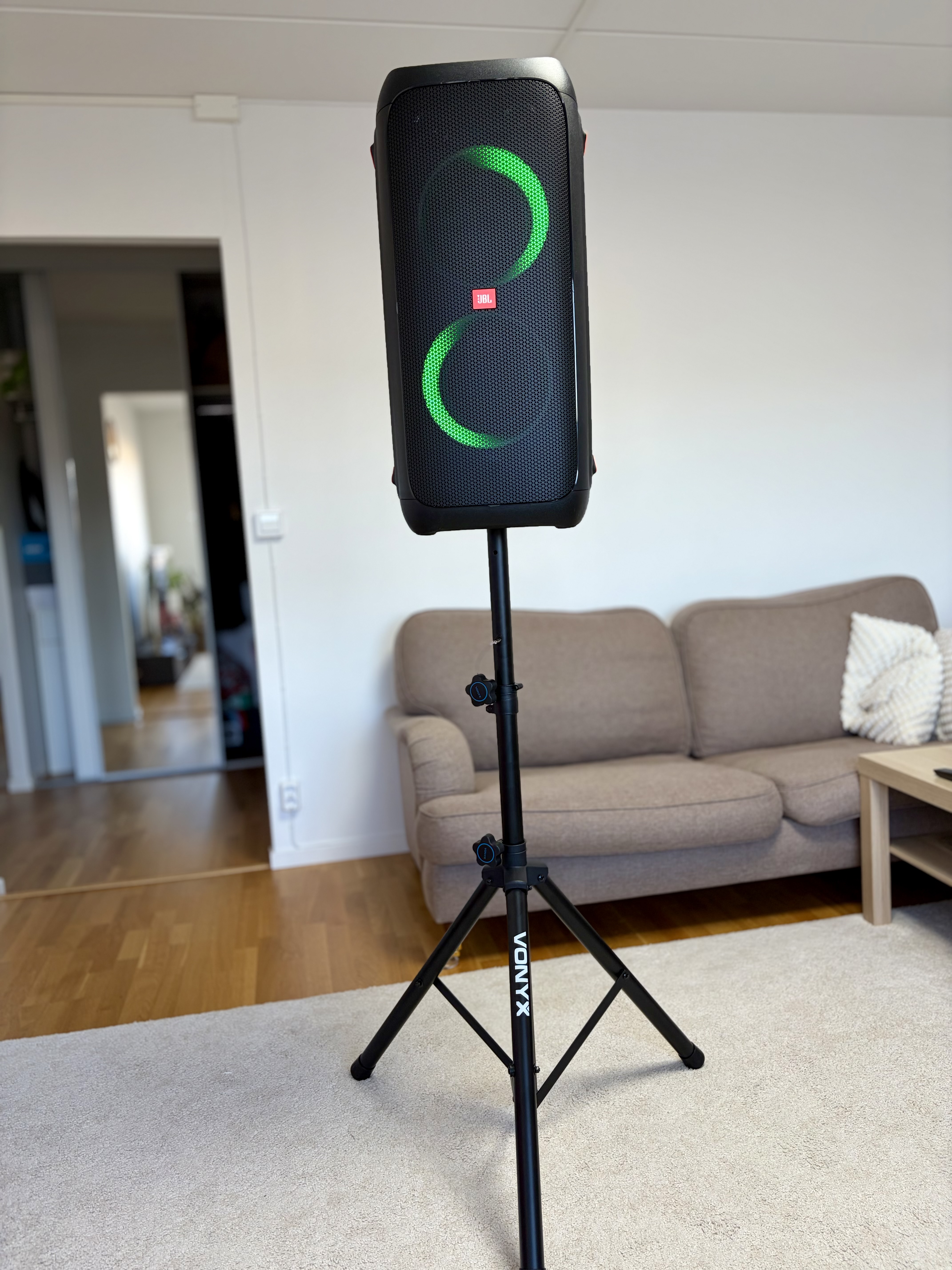 🎤 jbl partybox + mikrofoner + stativ | karaoke & fest paket 🔥 