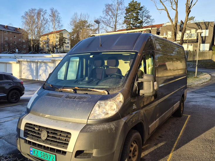 Stor varebil/fiat ducato