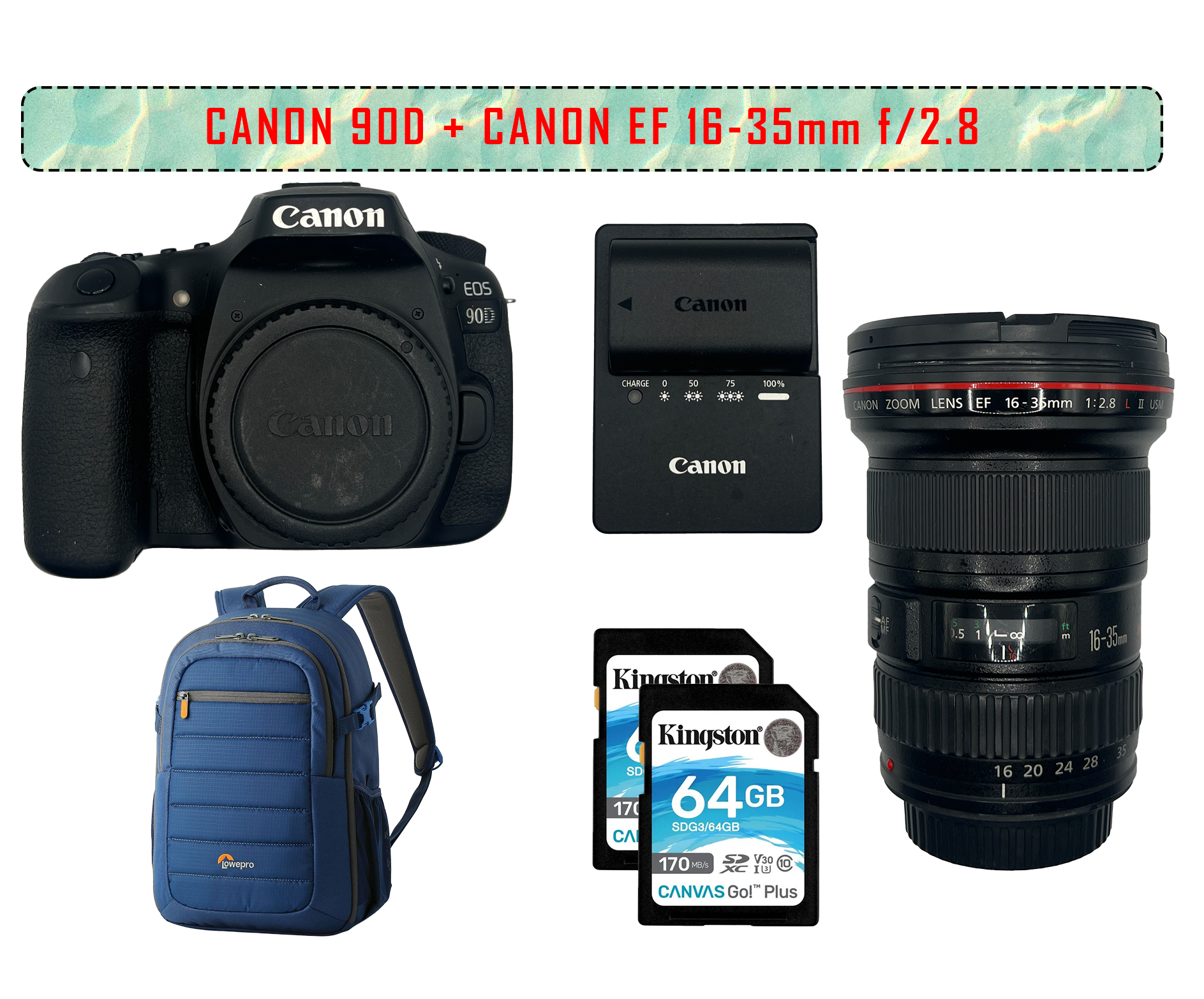 Canon eos 90d + ef 16-35mm f/2.8 
