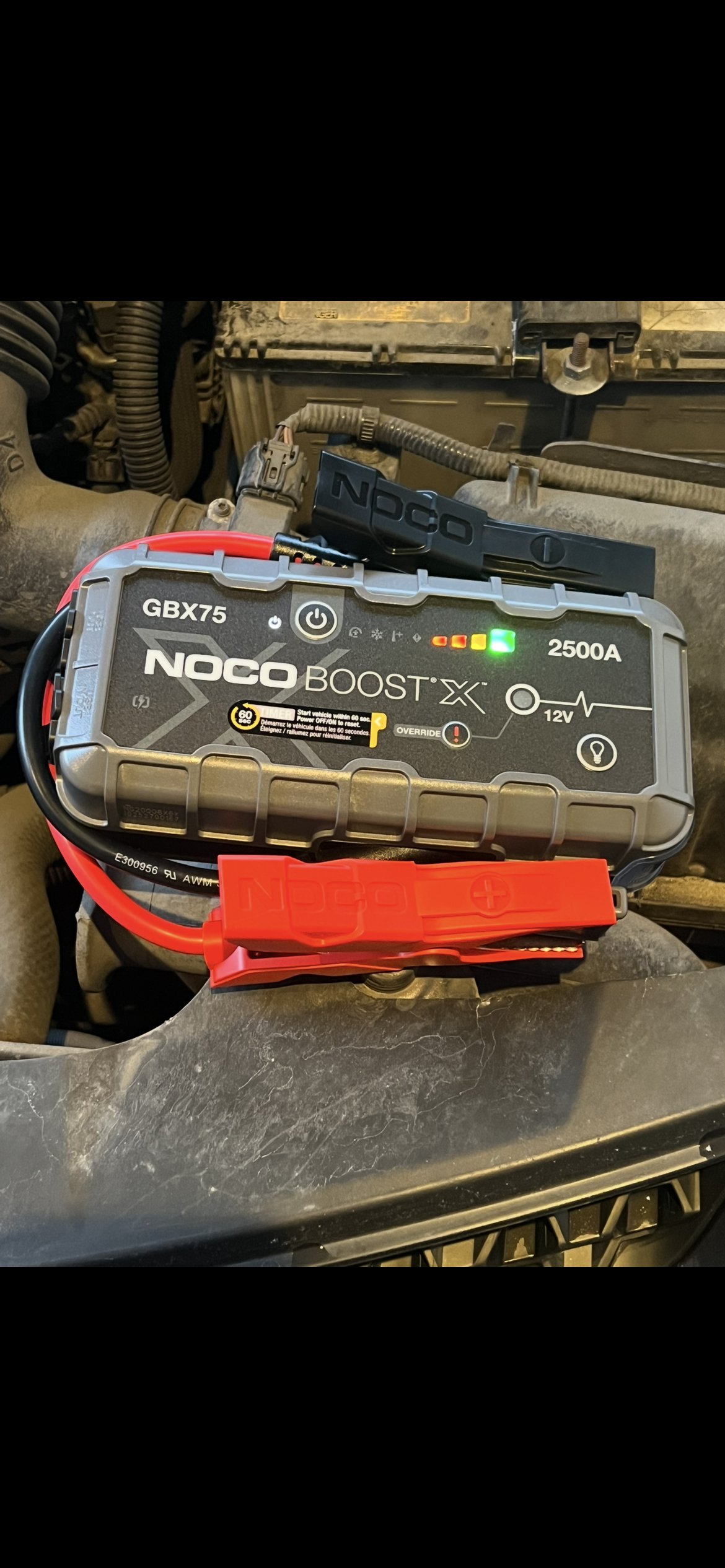 Kraftig noco gbx75 starthjelp/startbooster