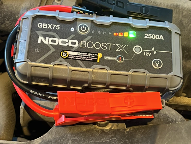 Kraftig noco gbx75 starthjelp/startbooster