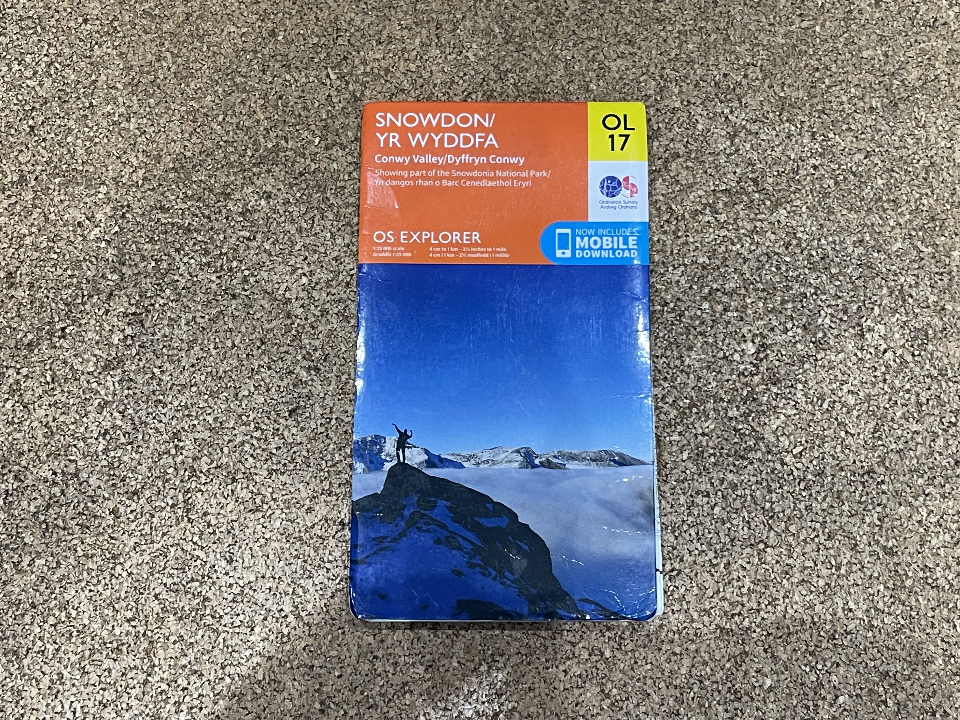 Ordnance survey explorer ol17 – yr wyddfa (snowdon)