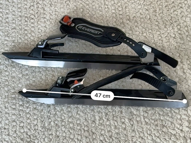 Långfärdsskridskor med universalbindning