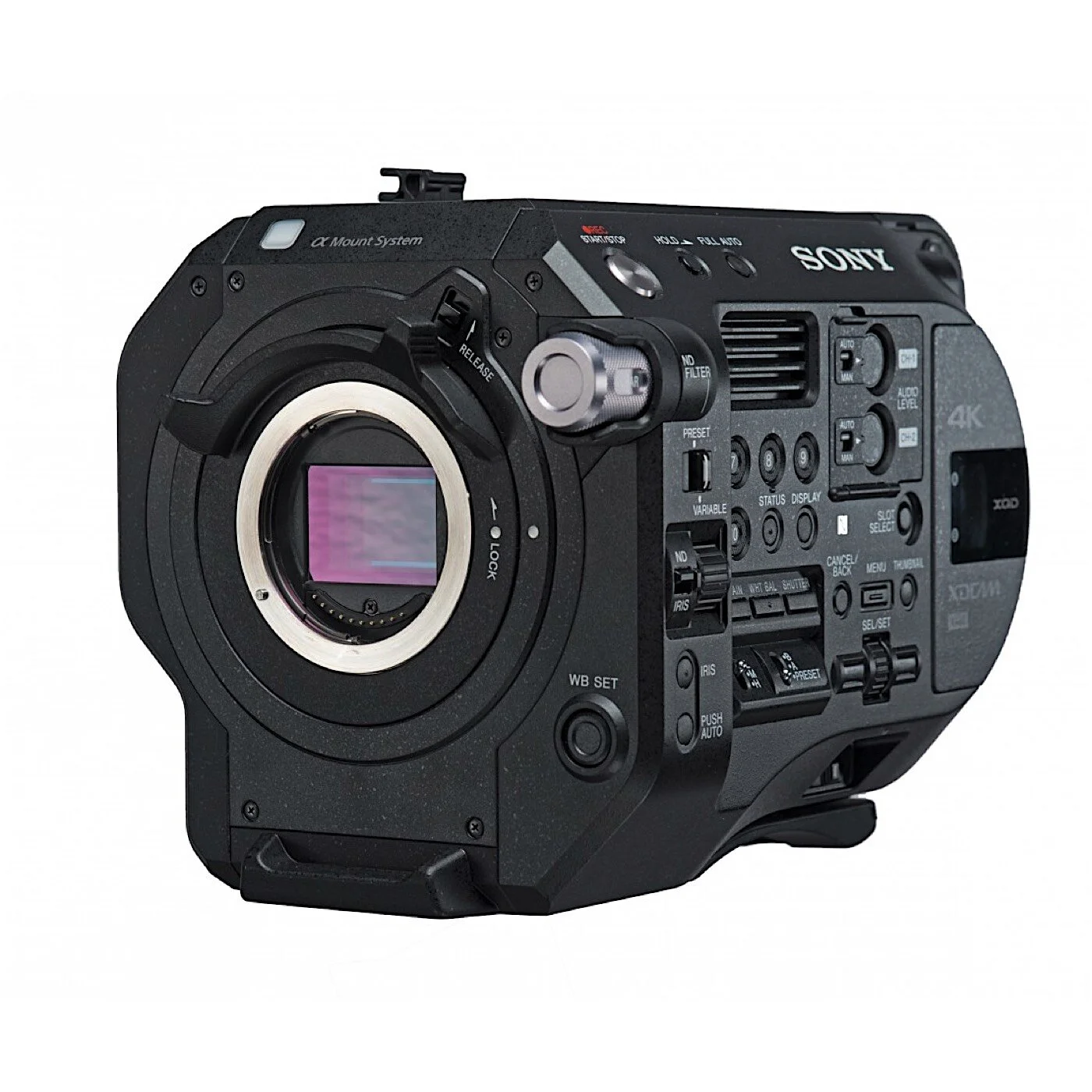 Sony fs7 with lenses and tripod
