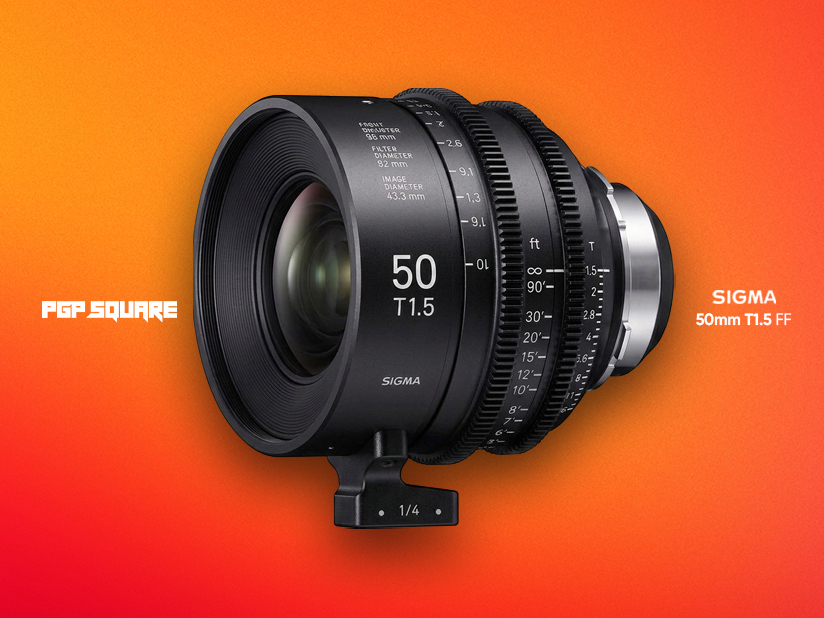 Sigma cine 50mm t1.5 ff
