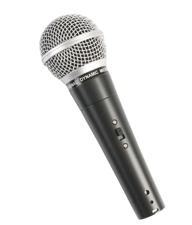 Basic switched wired microphone