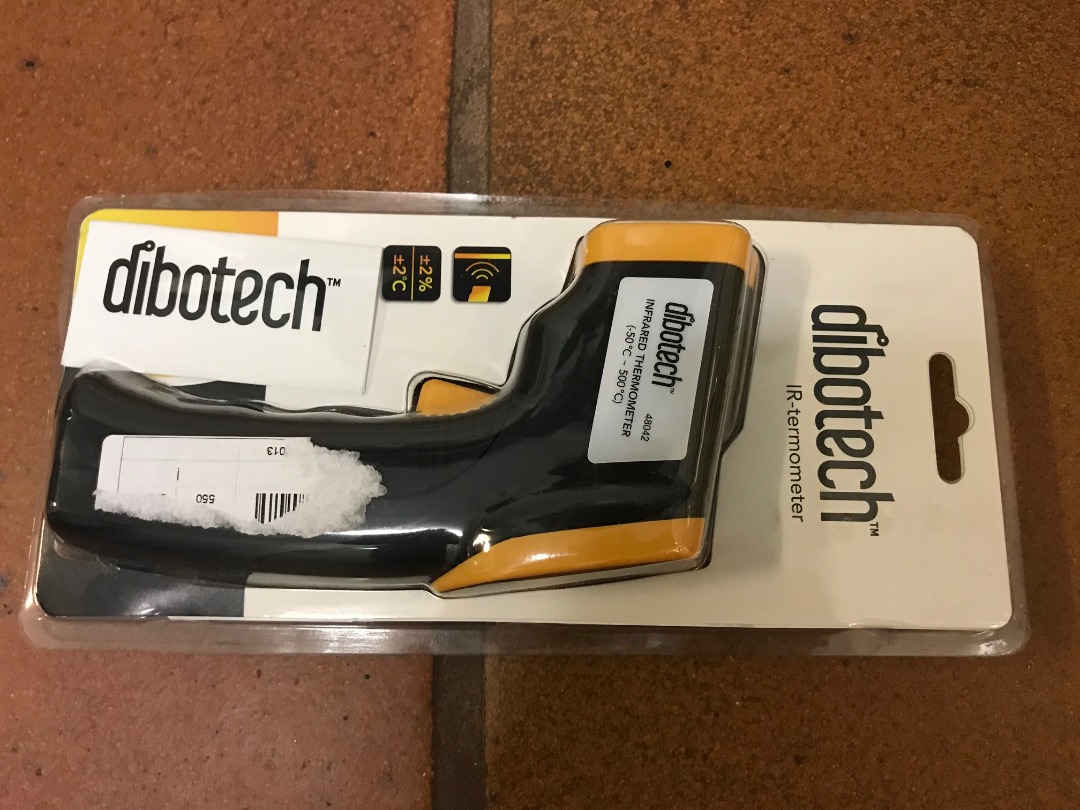 Ir-termometer, dibotech dt8500