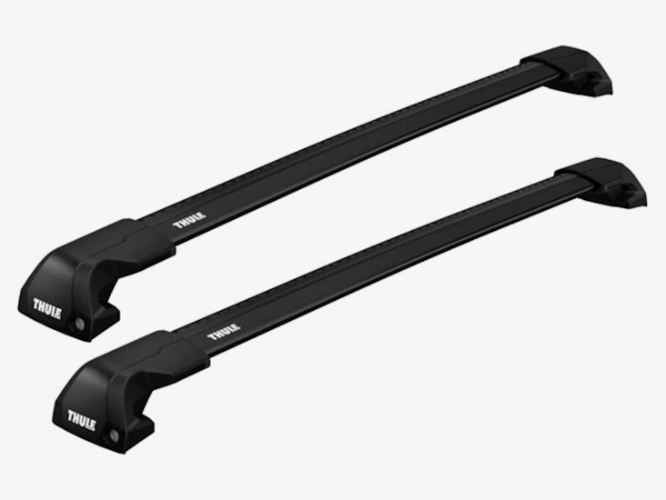 Thule takräcke - flush rail edge - svarta